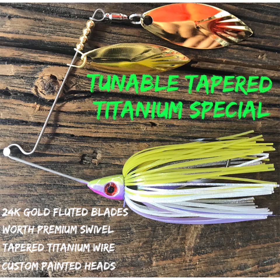 TUNABLE TAPERED SPECIAL SPINNERBAITS